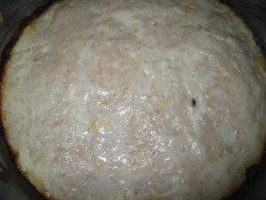 Куриное суфле с сыром